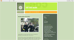 Desktop Screenshot of killbillteam.com
